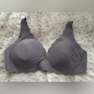 Seamless Gray/Mauve Purple Bralette